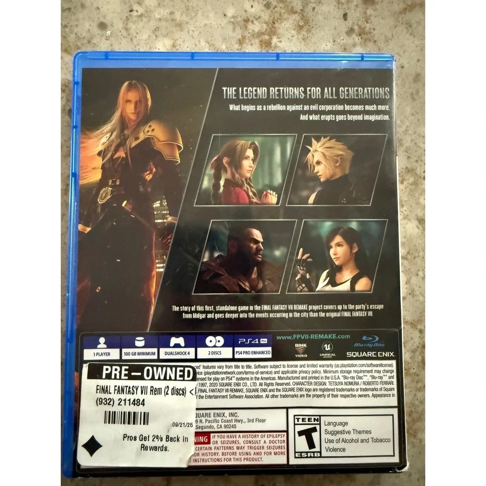 Square Enix final fantasy